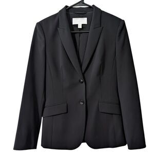HUGO BOSS Julea Black Two Button Blazer - Women's US 4